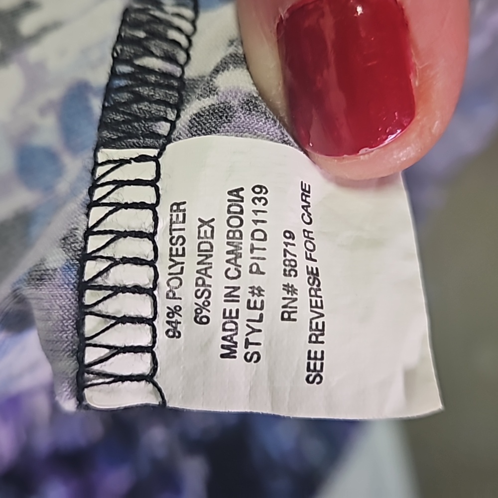 Notations Multi-Colored Dress Sz Pl - image 4